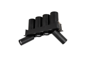 Luminaria Lineal COB Ajustable de 5W, Moderna, Empotrada, LED, Multicabezal, para Oficina, IP40, CRI97, Regulable, con Rejilla - Product Image 3