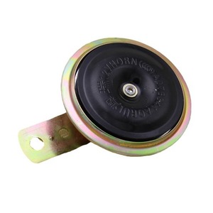 Klaxon de moto 12V pour véhicules électriques et motos, klaxon mono noir de 10 mm de diamètre - Product Image 2