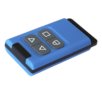 433M sans fil télécommande interrupteur porte rétractable porte de garage volet roulant porte voiture électrique apprentissage code contrôleur clé