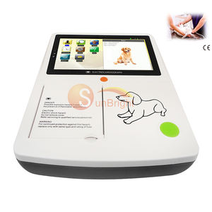 수의사 12 리드 인간 장비 케이블 전극 심전도 기기 용 SUN-6032 7 인치 3 채널 디지털 <span class=keywords><strong>ECG</strong></span> 기계 - Product Image 1