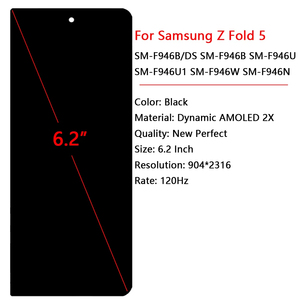 For Samsung Z Fold 5 Replacement Screens <strong>High</strong> Quality Large and Small <strong>Display</strong> for Samsung Z Mobile <strong>Phone</strong> LCDs - Product Image 4
