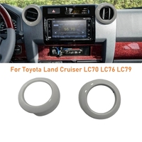 Panneau de ventilation intérieur de voiture en ABS poli pour Land Cruiser 70 76 Series LC70/LC76/LC79, modèle 2022