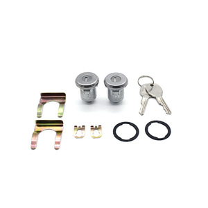 Cylindrical <b>Lock</b> Cylinder 5070006 DL15802 DL15800 2 <b>Keys</b> For Chevrolet GMC Buick Vehicles - Product Image 1