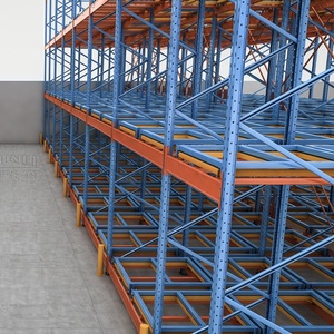 Có thể điều chỉnh q235b thép chùm <span class=keywords><strong>Pallet</strong></span> Kệ 500kg tải trọng Công suất sơn tĩnh điện kết thúc cho kim loại kho lưu trữ - Product Image 3