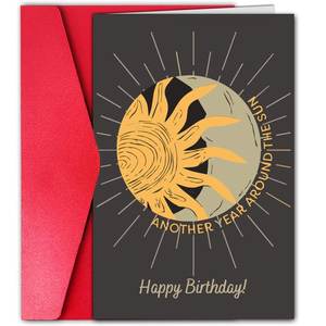 Cartes de vœux écologiques en vrac, cartes d'<span class=keywords><strong>anniversaire</strong></span> personnalisées, drôles et mignonnes pour femmes, adultes, enfants, famille - Product Image 1