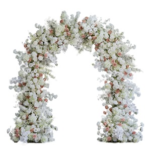 U Shaped Rose Flower Arch Wedding Flower <b>Stand</b> <b>Backdrop</b> Wedding Flower Arch - Product Image 3
