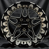 Jantes forgées sur mesure à becquet de fenêtre fraisé pour la course de dragster, compatibles Ford Mustang, Nissan GT-R R35, Toyota GR Supra A90, BMW M240i