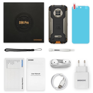 Teléfono Resistente al Agua <span class=keywords><strong>DOOGEE</strong></span> <span class=keywords><strong>S96</strong></span> <span class=keywords><strong>Pro</strong></span>, Cámara Cuádruple Redonda de 48MP, Visión Nocturna Infrarroja de 20MP, HelioG90 Octa Core, 8GB+128GB, 6350mAhLTE - Product Image 6