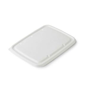 Barquettes et assiettes rectangulaires jetables à 6 compartiments en bagasse de canne à sucre biodégradable et compostable, boîte en carton blanc - Product Image 4
