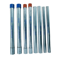 Tuyau en acier galvanisé pour conduite électrique IMC RMC RSC EMT, marque Bridge Steel, certifié CE, norme BS, utilisation souterraine