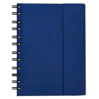 Cahier à spirale à couverture en carton avec fermeture magnétique avec papier ligné NB018 Cadeaux promotionnels Keebo Sticker Notebook