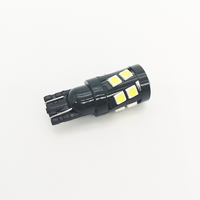 Ampoule LED T10 194 168 W5W 3030 SMD pour éclairage intérieur automobile, type cale, pour tableau de bord, plafonnier, porte, plaque d'immatriculation, feux de stationnement 12V