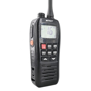 Radio marine VHF étanche IPX7 avec alerte clignotante, charge USB-C et ET-M377 de batterie 11 heures - Product Image 3