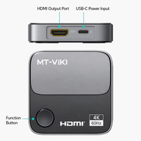 4K60Hz Ultra HD <strong>Wireless</strong> HDMI Dongle <strong>for</strong> Phone Tablet Laptop with 3 to 5m <strong>Best</strong> Range and 8 to 10m Max <strong>for</strong> Office