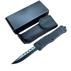 Fanstoon - Navaja de Bolsillo Mini con Hoja de Acero 8CR13 58-60HRC, Mango de Aleación de Zinc, para Supervivencia al Aire Libre, Caza, Defensa Personal, Bricolaje - Product Image 5