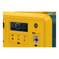 Station d'alimentation portable G1200 960Wh 1200W à onde sinusoïdale pure, générateur solaire LiFePO4 pour