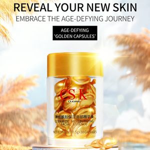 Cápsulas de Suero de Ceramida al por Mayor, Cápsulas de Esencia Facial <span class=keywords><strong>Hidratante</strong></span> con Ceramida, Blanqueadoras y Nutritivas - Product Image 2
