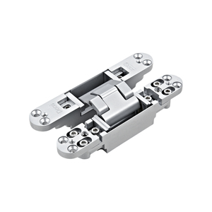 Customized Logo 28x160mm Black 3d Concealed Hinge 80kg Modern Design Adjustable Aluminum Door Bld-g160 180 Degree Opening Full - Product Image 3