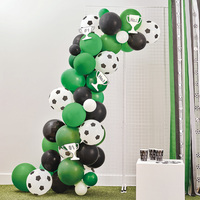 Arche de ballons de football, guirlande de ballons, cadre de ballons pour la décoration de fête