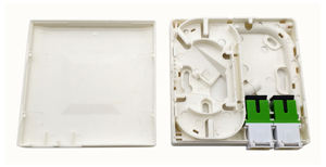 Ftth Fiber Wandcontactdoos Sc Type Twee Poort Glasvezel Wandcontactdoos <span class=keywords><strong>2</strong></span> Core Fiber Face <span class=keywords><strong>Box</strong></span> - Product Image 5