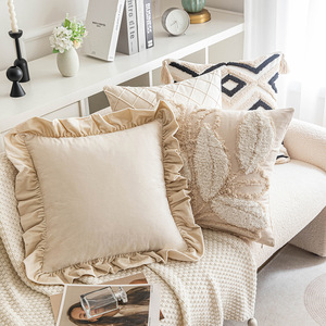 Modern Luxury Geometric Throw <strong>Pillow</strong> Cases Leaf Moroccan Decorative <strong>Pillow</strong> Covers for Sofa Couch Home <strong>Decor</strong> - Product Image 2