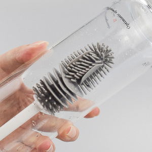 Wholesale Silicone <strong>Bottle</strong> Cleaning <strong>Brush</strong> Water <strong>Bottle</strong> <strong>Brush</strong> Cleaner Long Handle Silicone Cup and <strong>Bottle</strong> <strong>Brush</strong> - Product Image 3
