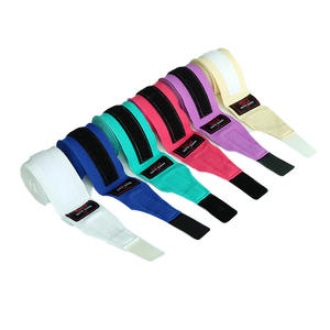 Colori personalizzati in Stock Kickboxing Handwraps Nylon-cotone fasce da polso <span class=keywords><strong>boxe</strong></span> bende per la protezione delle mani - Product Image 2