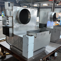 Module de ventilation industriel sur mesure en acier inoxydable haute résistance, assemblé en usine OEM pour conduits d'air de grande précision