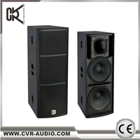 Kotak Speaker Dual 15 inci DJ, sistem Speaker Line Array sistem suara DJ