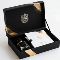 Boîte-cadeau cosmétique de luxe haut de gamme pour flacons de parfum, boîte rigide magnétique blanche, biodégradable, encre de soja recyclée, réutilisable pour le revêtement intérieur
