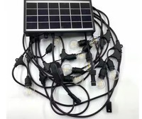 E14 Guirlande de lampe étanche extérieure E27 Support de câble d'éclairage pour lampe de décoration de vacances