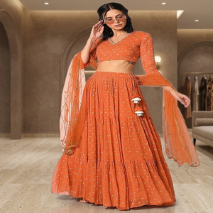 Magnifique robe de mariée avec dentelle et design basque, tissu en velours, manches longues, charme pour votre look - Product Image 3