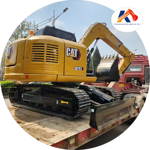 Excavatrice sur chenilles compacte Caterpillar 307E2 d'occasion, 90% neuve, durable, 7 tonnes, à faible consommation de carburant, pour la construction routière municipale - Product Image 1