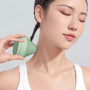 Produits pour la maison intelligente : Masseur électrique à aspiration pour points d'acupression, relaxation musculaire complète, vibration et compresse chaude - Product Image 3