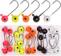 Fly-Tying-Jig-Heads Jig-Binde materialien Bleikopf Jig Hook Lure DIY Crappie Forellen fliegen B10