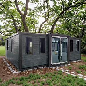 Casa Prefabbricata in Acciaio Personalizzata da 20 o 40 Piedi, Espandibile a 3 Camere da Letto, Opzione per Ufficio o Abitazione per Anziani - Product Image 1