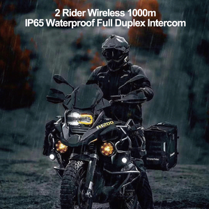Fodsports 2-10riders mới nhất tiếng ồn hủy bỏ full duplex Bluetooth <span class=keywords><strong>Intercom</strong></span> cho xe máy không thấm nước Bluetooth Mũ bảo hiểm tai nghe - Product Image 6