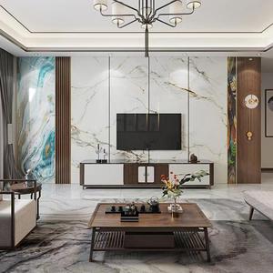 Meuble <span class=keywords><strong>TV</strong></span> <span class=keywords><strong>mural</strong></span> moderne et luxueux pour salon Meuble <span class=keywords><strong>TV</strong></span> flottant pour système de projection - Product Image 3