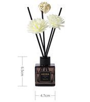 Ensembles de diffuseurs de parfum de maison de luxe 50ml à 200ml désodorisants carrés en verre de différentes tailles avec bouteille élégante