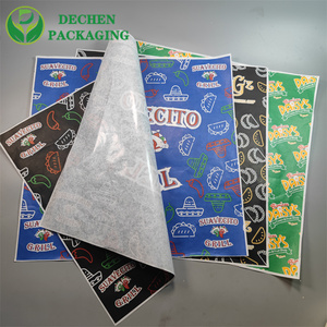 Buffalo Check Wrapping Paper Greaseproof Sheets Brown For Food