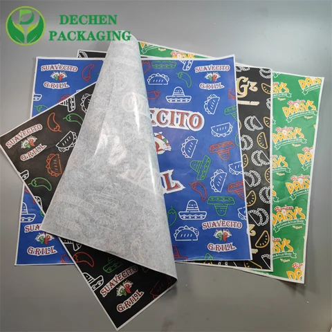 Papel Encerado Para Galletas Deli Burger