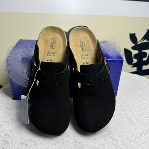 Sandali <span class=keywords><strong>Birkenstock</strong></span> piatti da esterno 2026 in vera pelle scamosciata per uomo e <span class=keywords><strong>donna</strong></span>, con plantare Hana, <span class=keywords><strong>ciabatte</strong></span> solide da casa - Vendita calda - Product Image 3