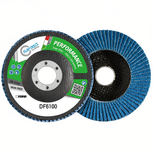 Disque à lamelles Fervi Performance 115 mm, meule sans fer pour le métal - Product Image 1