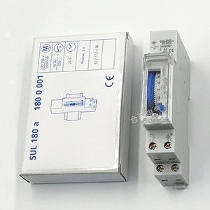 Minuterie mécanique Hx SUL180 220VAC 24 heures analogique avec batterie de secours pour commande électrique - Product Image 2