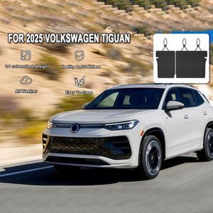 <span class=keywords><strong>Tappetini</strong></span> per Auto Volkswagen <span class=keywords><strong>Tiguan</strong></span> 2025 per Tutte le Stagioni, Set da 6 Pezzi, Anteriori, Posteriori e per Bagagliaio, Accessori Interni - Product Image 2