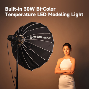 Flash portable Godox Divine Bull AD400Pro <span class=keywords><strong>II</strong></span> de deuxième génération - Batterie lithium-ion portable pour l'éclairage de portrait en extérieur - Product Image 4