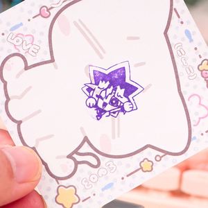Blocs-notes personnalisés mignons, autocollants quotidiens Kawaii Maid Cafe, 30/50 feuilles, fournitures scolaires, notes adhésives - Product Image 4