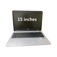 Laptop bisnis bekas grosir untuk HP 650G3 I5 6gen 4G 256G SSD 15 inci Harga Murah komputer pendidikan siswa kantor