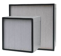 Penjualan Laris Filter HEPA H13 Kaca Serat Filter HEPA H14 untuk Tudung Aliran Laminar