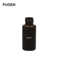 En stock, flacon de shampooing rond en plastique HDPE torsadé, flacon noir souple avec pompe, bouchon en mousse, emballage séparé pour perruques